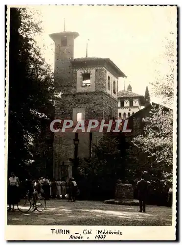 Cartes postales Turin Cite Medieviale 1957