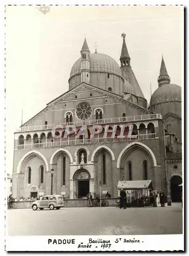 Cartes postales Padoue Basilique St Antoine 1957