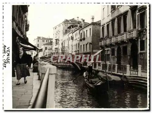 Cartes postales Venice 1957