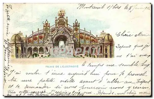 Cartes postales Paris Palais De L Electricite