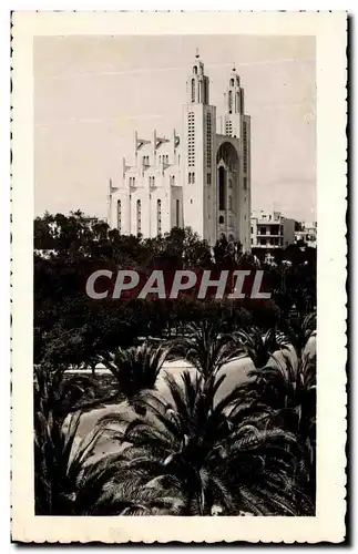 Ansichtskarte AK Casablanca Eglise du Sacre Coeur