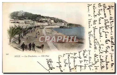 Cartes postales Nice Les Ponchettes