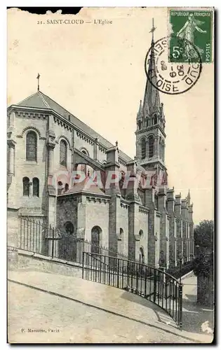 Cartes postales Saint Cloud L Eglise