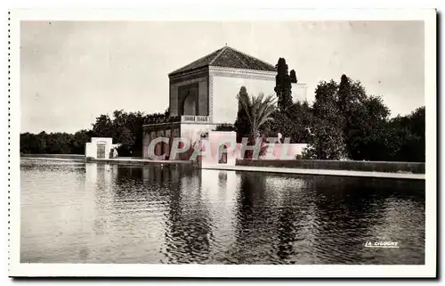 Ansichtskarte AK Marrakech Le pavillon du Bassin de la Menara