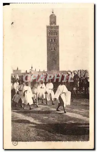 Cartes postales Le Fils du Sultan du Maroc