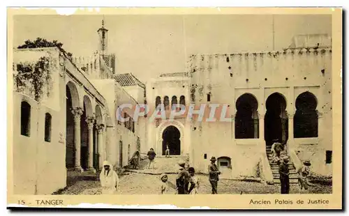 Ansichtskarte AK Tanger Ancien Palais de Justice Maroc