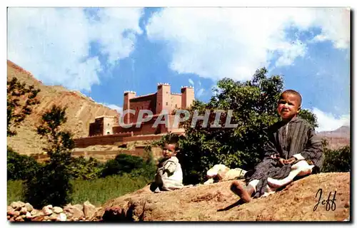 Ansichtskarte AK Maroc Pittoresque Poesie du Sud Pictureque Morocco Poetry of South