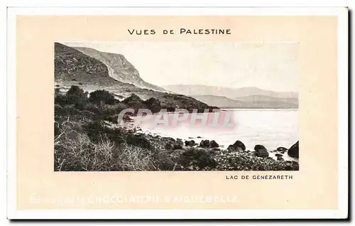 Cartes postales Vues De Palestine Lac De Genezareth