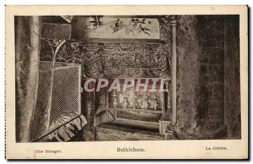 Cartes postales Bethlehem Israel La creche