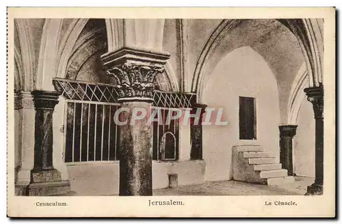 Cartes postales Canaculum Jerusalem Le Cenacle Israel