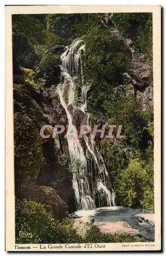 Ansichtskarte AK Tlemcen La Grande Cascade d El Ourit