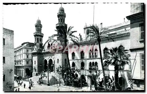 Cartes postales Alger La Cathedrale