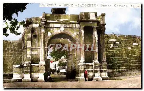 Cartes postales Tebessa Bone Porte Caracalla