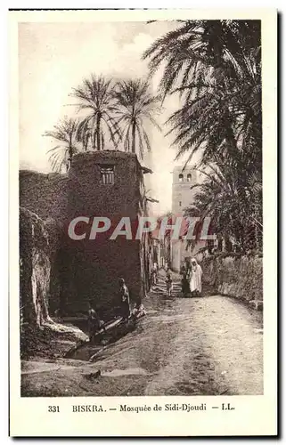 Cartes postales Biskra Mosquee de Sidi Djoudi