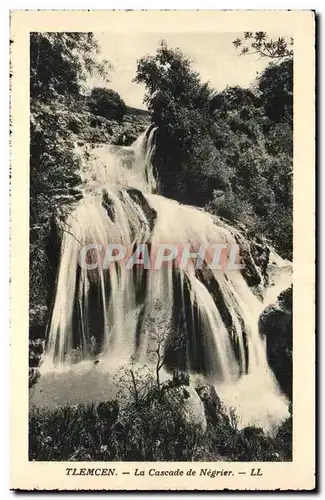 Ansichtskarte AK Tlemcen La Cascade de Negrier