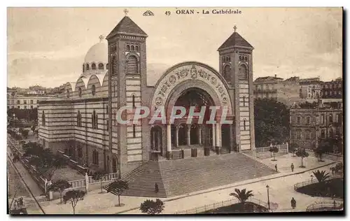 Cartes postales Oran La Cathedrale