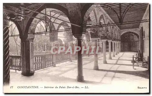 Ansichtskarte AK Constantine Interieur du Palais Dar el Bey