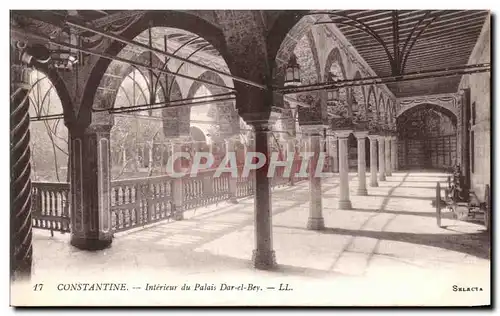 Cartes postales Constantine Interieur du Palais Dar el Bey