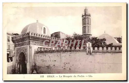 Cartes postales Oran La Mosquee du Pacha