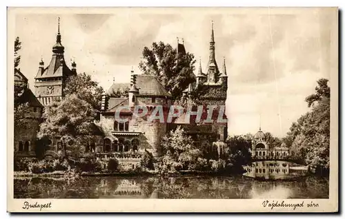 Cartes postales Budapest Schloss Vajdahunyad Chateau Vajdahunyad Castle of Vajdhunyad Castello di Vajdahunyad Ho