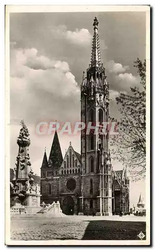 Ansichtskarte AK Budapest Koronazo templom Kronungs Kirche Eglise du couronement Coronation church Chiesa de I In