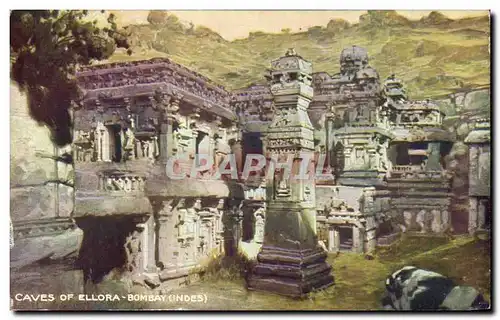 Cartes postales Caves Of Ellora Bombay Inde india