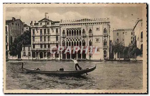 Cartes postales Venezia Ca d Oro Maison d or Housu of Gold Goldmor Hans