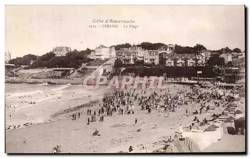 Ansichtskarte AK Cote d Emerraude Dinard La Plage