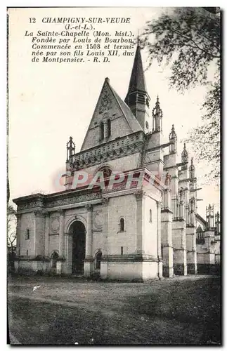 Ansichtskarte AK Champigny sur Veude La Sainte Chapelle