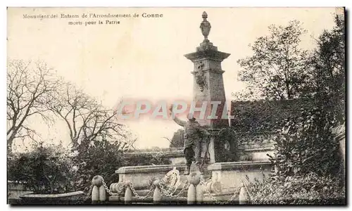 Cartes postales Monument des Enfants de l Arrondissement de Cosne morts pour la Patrie