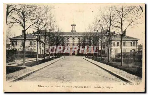 Cartes postales Vierzon Ecole Nationale Professionnelle Facade principale