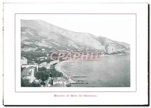 Cartes postales Menton et Baie de Garavan