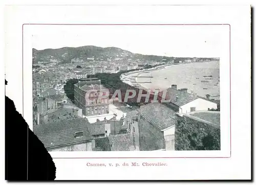 Cartes postales Cannes du Mt Chevalier