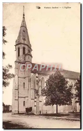 Ansichtskarte AK Vatan L Eglise