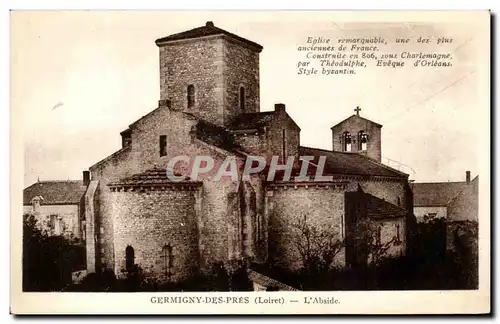 Cartes postales Germigny Des Pres L Abside