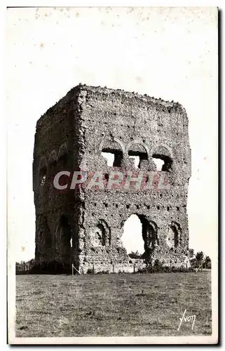 Ansichtskarte AK Autun Ruines du temple de Janus