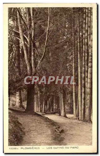 Cartes postales Plombieres Les Sapins Du Parc