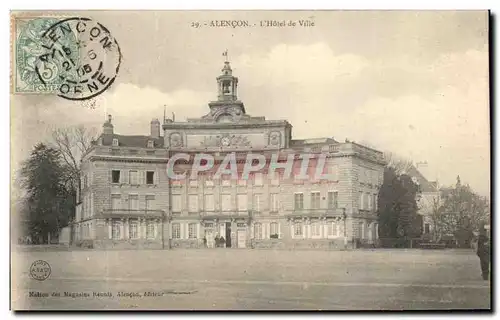 Cartes postales Alecon L Hotel de Ville