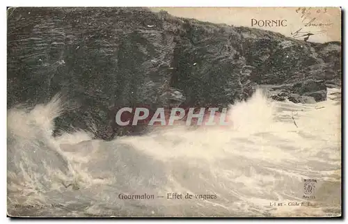 Cartes postales Gourmalon Effet de vagues