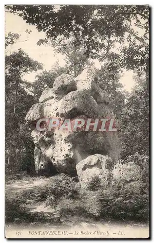 Cartes postales Fontainebleau Le Rocher d Hercule