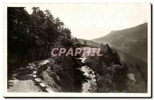 Cartes postales La Douce France De Nice a Sospel par Peira Cava Turini Route en lacets du col de l Orme