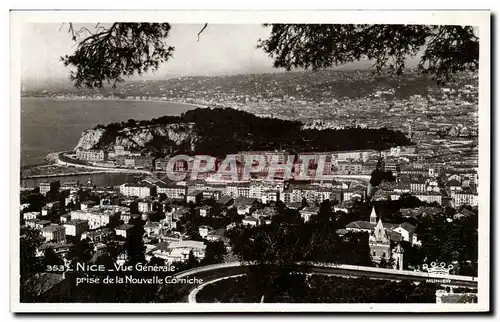 Cartes postales Nice Vue generale prise de la Nouvelle Cormiche