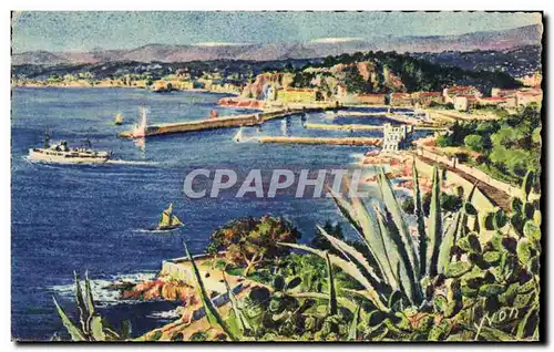 Cartes postales La Douce France Cote D Azur Nice Vue generale prise du Mont Boron