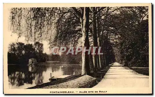 Cartes postales Fontainebleau Allee Dite De Sully