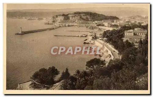 Cartes postales Cote D Azur Nice Vue generale et le Mont Boron