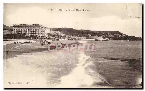 Cartes postales Nice Vue sur Mont Boron