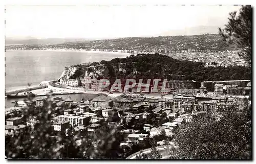 Cartes postales Nice Vue Generale Le Chateau