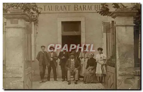 CARTE PHOTO Folklore Restaurant Barache Region Centre Cher