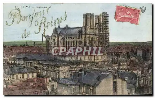 Cartes postales Reims Panorama