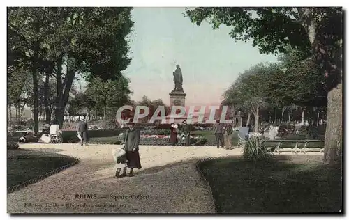 Cartes postales Reims Squre Colbert